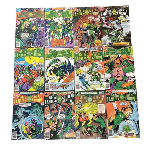 Green Lantern Green Arrow Comic Lot DC Issues #98-121 (1977-79) Bronze Age - Picture 1 of 4